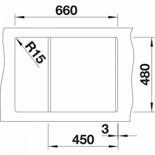 Blanco Metra 45 S Compact (519562)