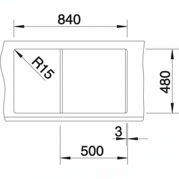 Blanco Metra 5 S (515041)