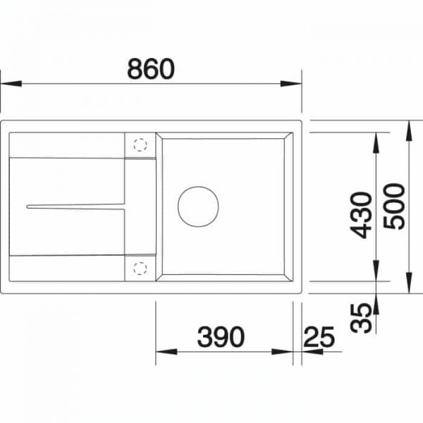 Blanco Metra 5 S (515041)