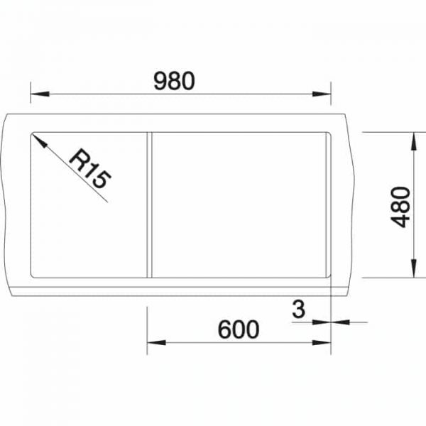 Blanco Metra XL 6 S (518880)