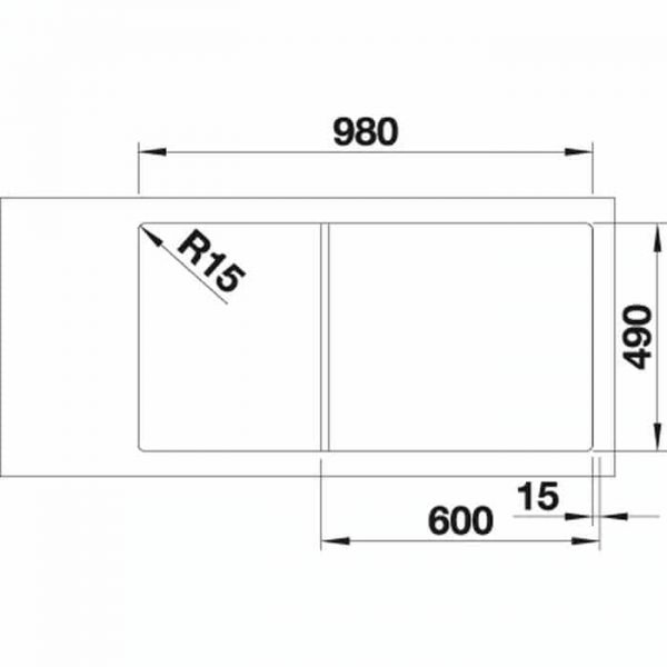 BLANCO AXIA III 6 S (524650)