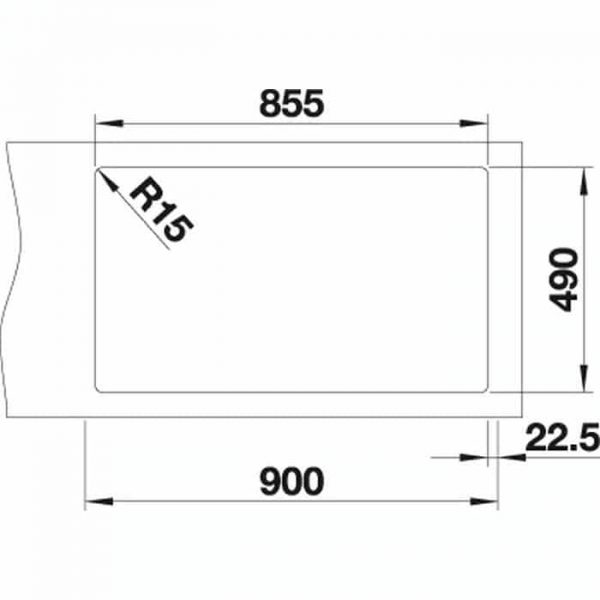 Blanco Andano 400/400 IF/A (525249)