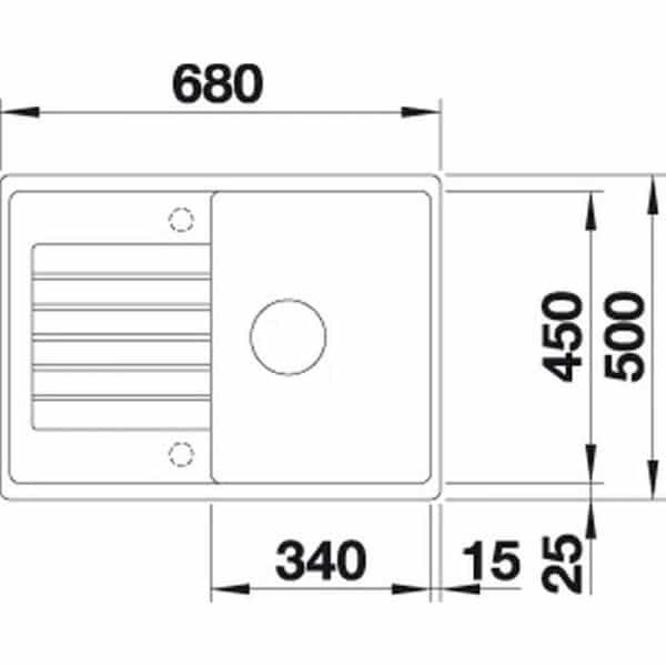 Blanco ZIA 45 S Compact (526009)