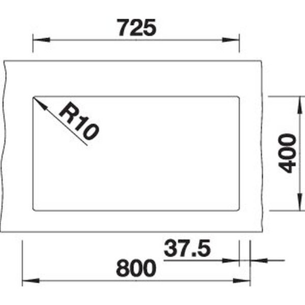 BLANCO SUBLINE 350/350-U für Farbige Komponenten (527826)